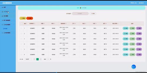 基于Java的企業管理系統設計與實現